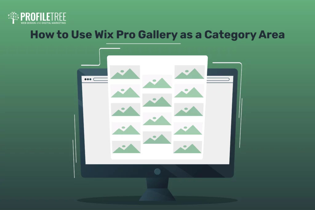 How to Use Wix Pro Gallery as a Category Area