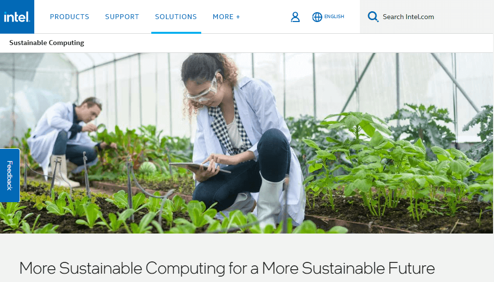 Sustainable Business Examples | Intel