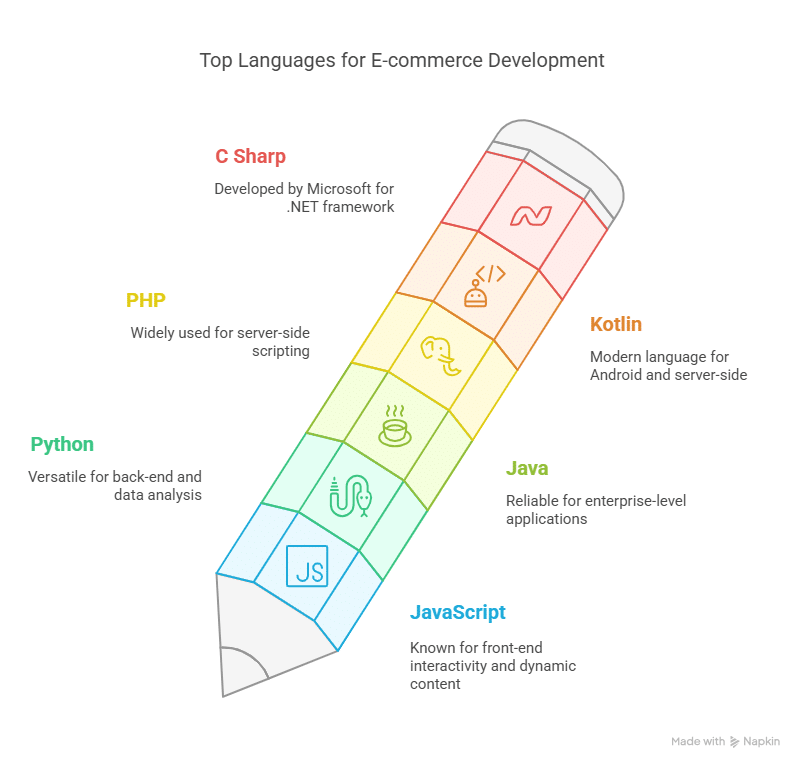 7 Best Programming Language for an E-commerce Website