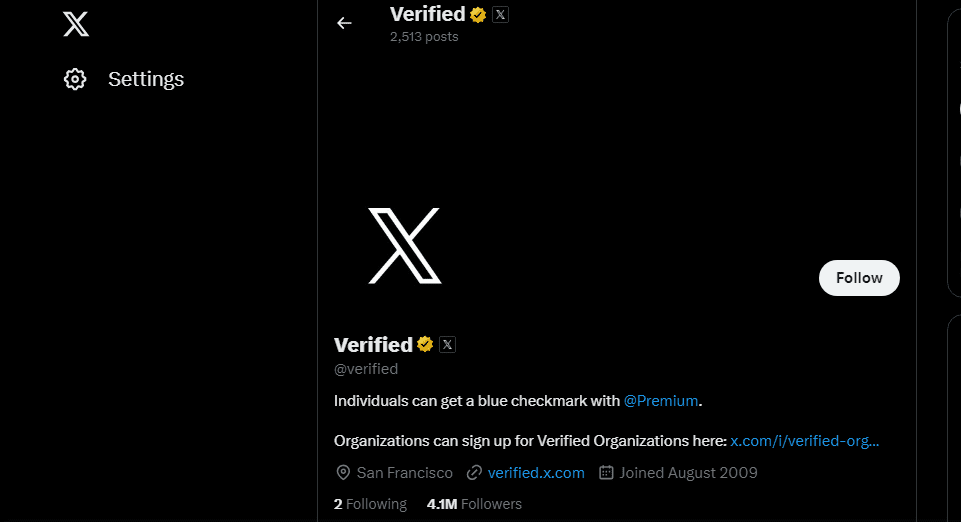 Get Verified on X/Twitter