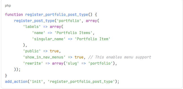 Navigation Menus in WordPress