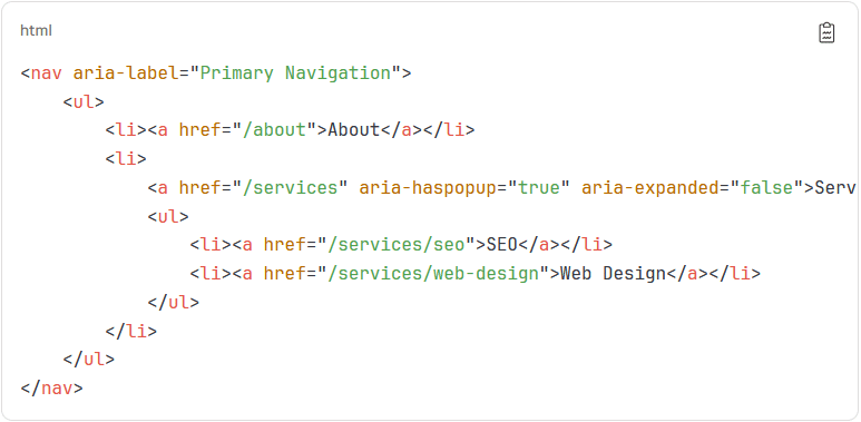 Navigation Menus in WordPress