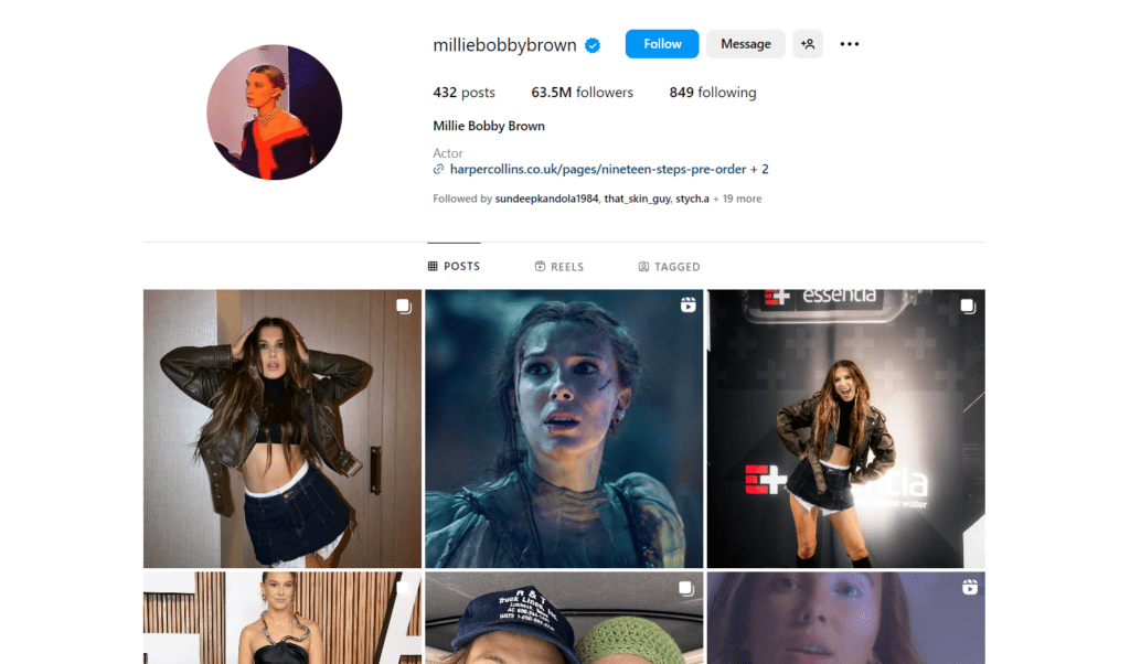 Who has the most-followers on instagram-top 10