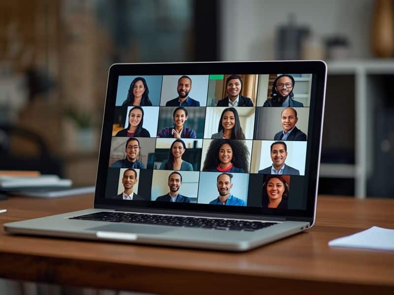 Diversity in business maintained across remote and hybrid teams through inclusive digital communication practices