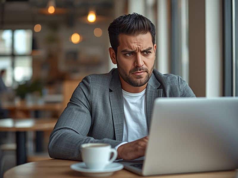 Small business owner researching whether a 1 and 1 domain is right for their website