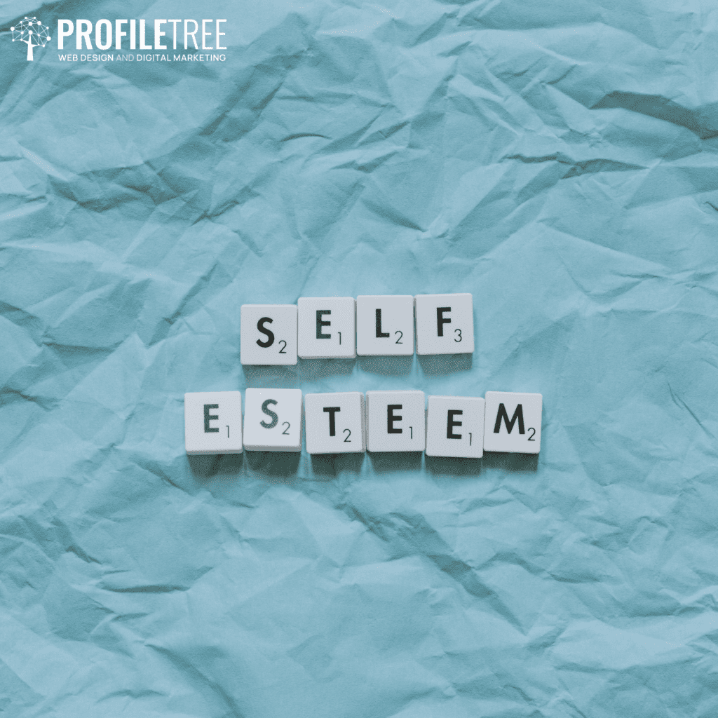 Image of letters spelling out self-esteem