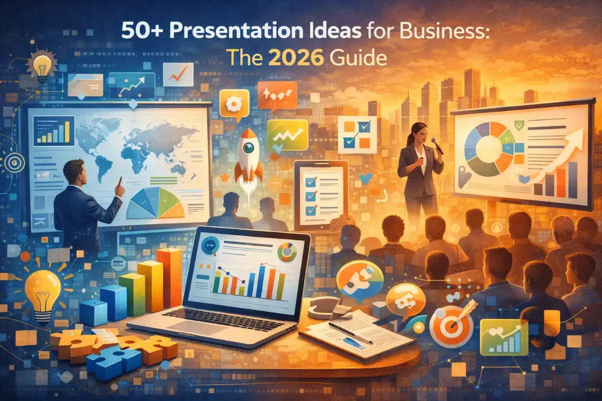 50+ Presentation Ideas for Business: The 2026 Guide