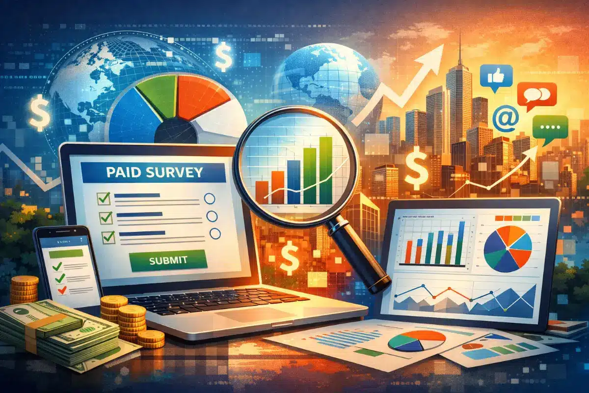 Paid Online Surveys: How Market Research Data Drives Digital Strategy