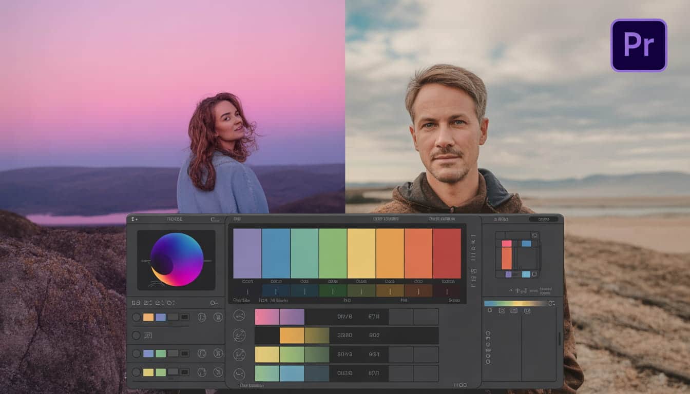 Colour grading Premiere Pro
