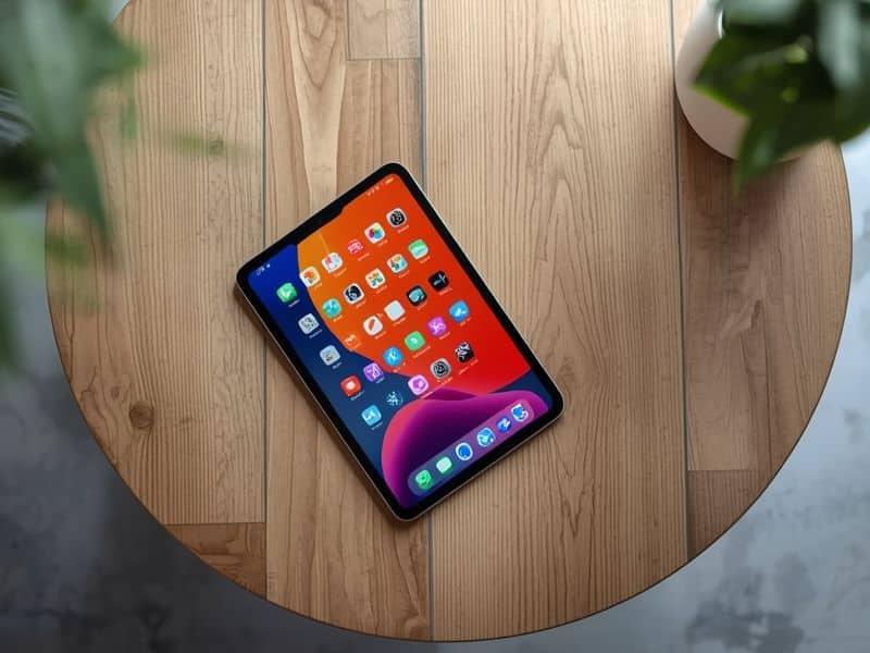 Tablet displaying social media apps relevant to social media bullying statistics by platform