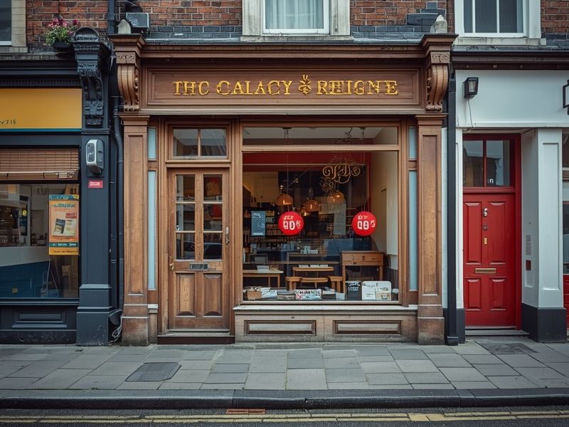 Independent UK small business storefront representing real-world business success statistics for SMEs