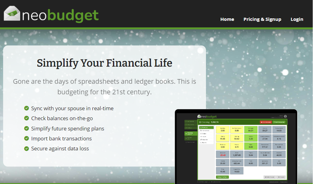 Budgeting Software | NeoBudget
