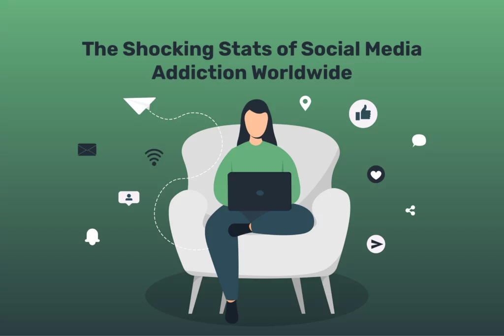 The Shocking Stats of Social Media Addiction Worldwide