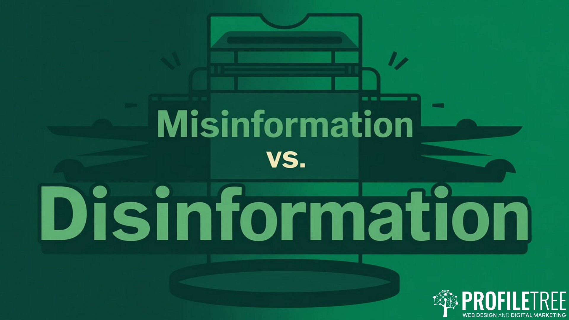 Misinformation on Social Media, Misinformation vs. Disinformation