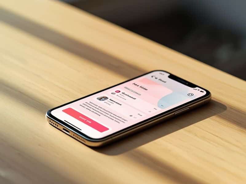 Smartphone displaying an event management app, illustrating technology trends in event marketing statistics