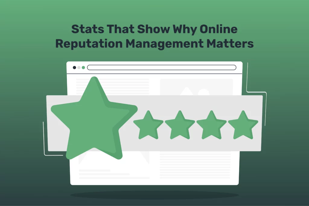 Stats That Show Why Online Reputation Management Matters