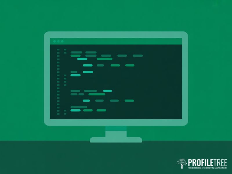 Dreamweaver vs WordPress AI integration shown as intelligent suggestion overlays appearing in a flat vector code editor