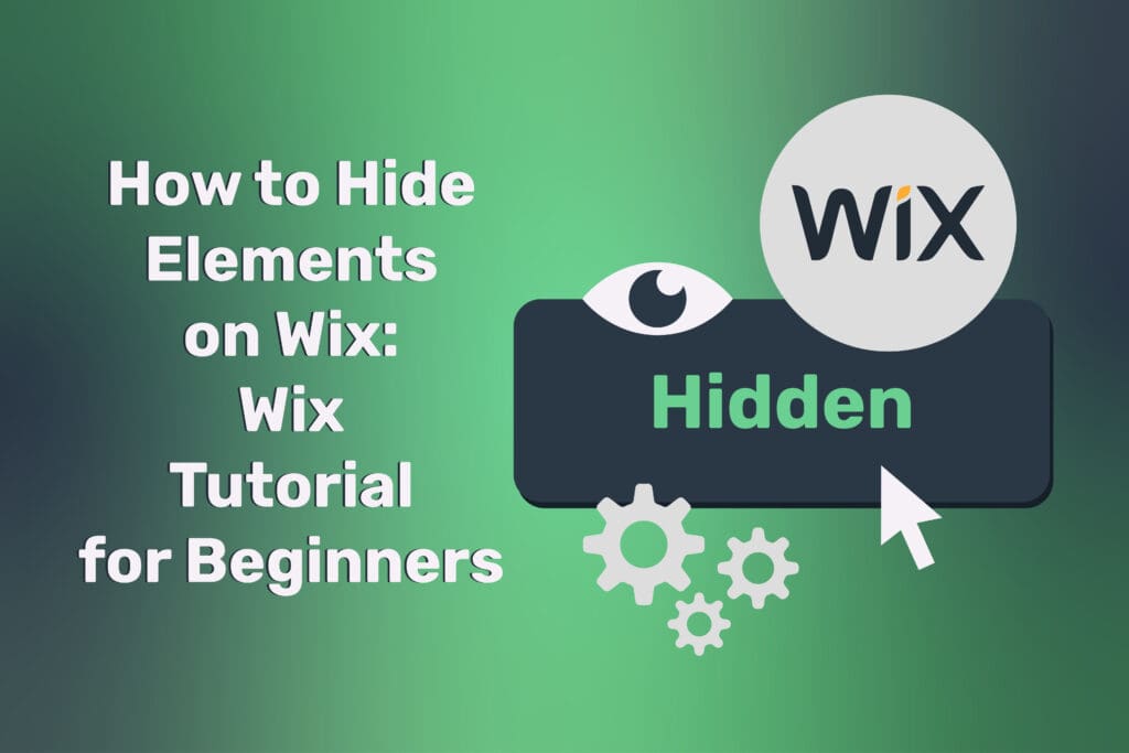 How to Hide Elements on Wix | Wix Tutorial for Beginners