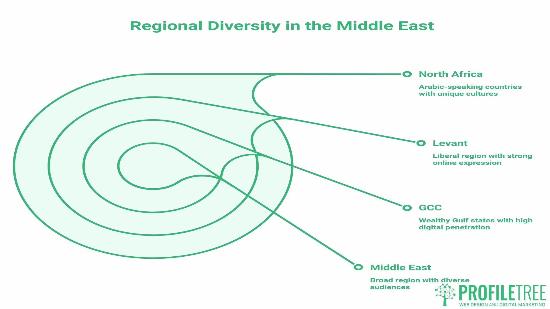 Middle Eastern Digital Campaigns, Regional Diversity
