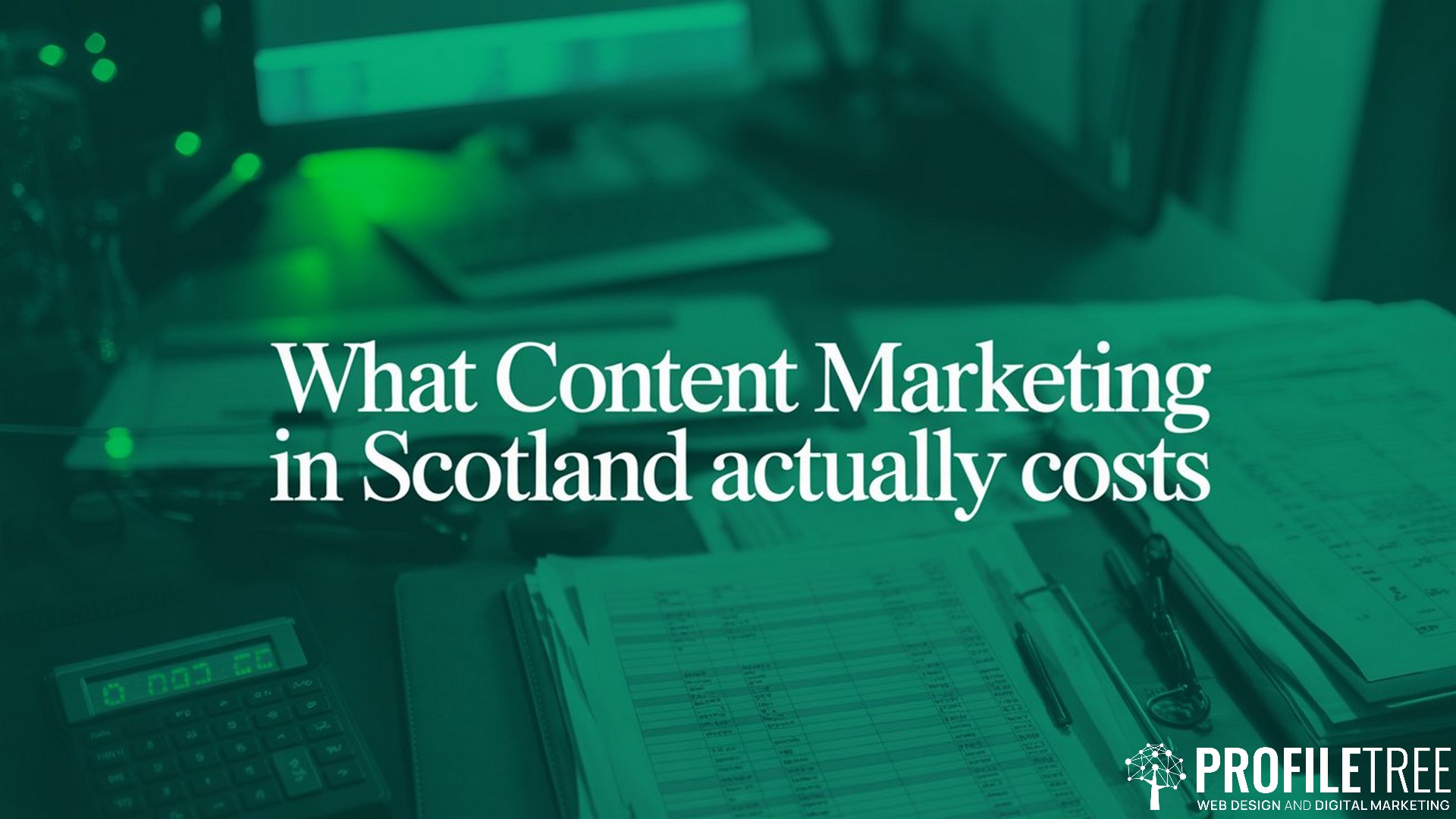 What Content Marketing in Scotland Actually Costs