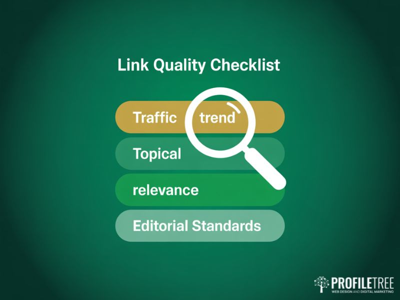 Three step checklist for evaluating link quality in Backlink Building campaigns