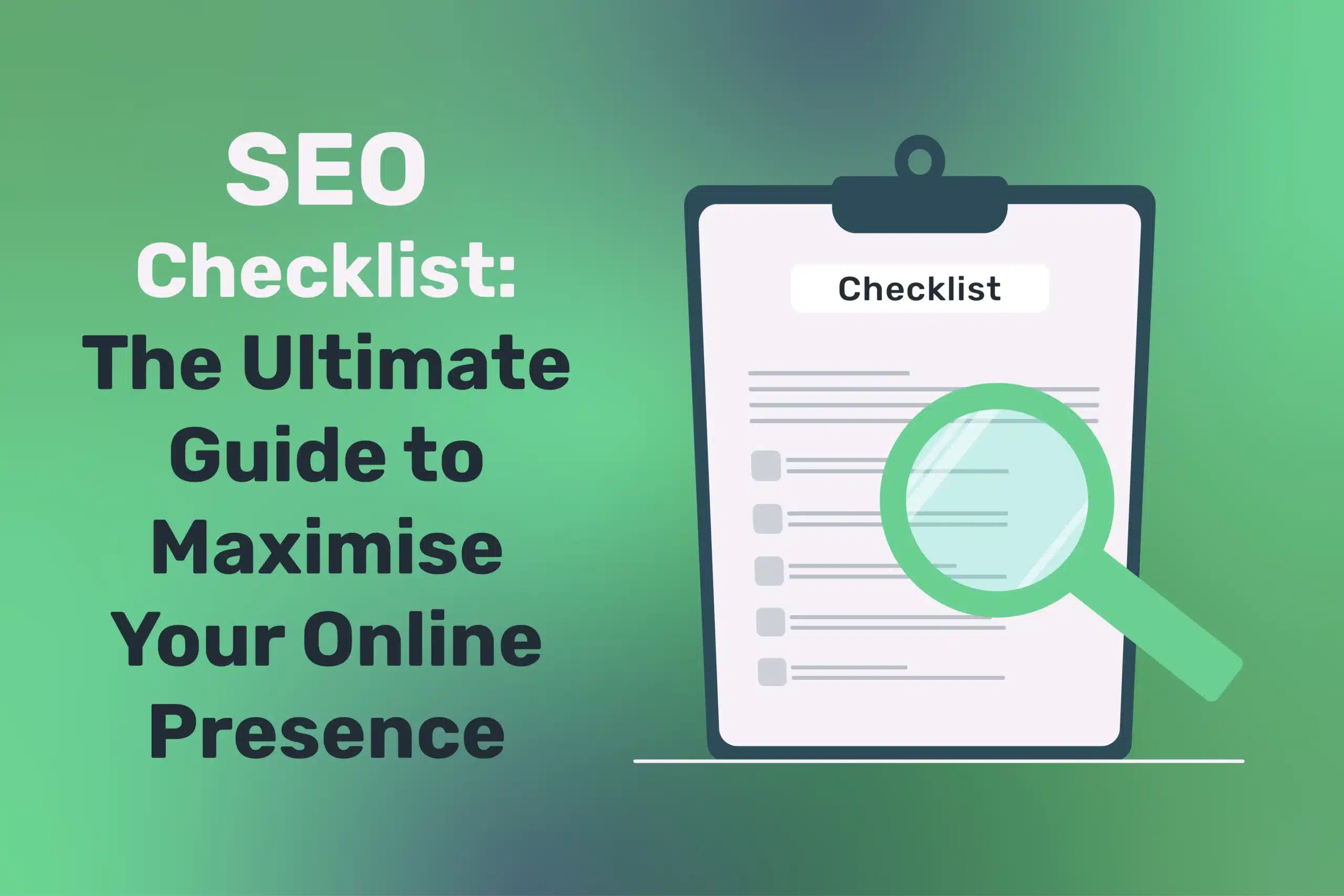 SEO Checklist for 2024