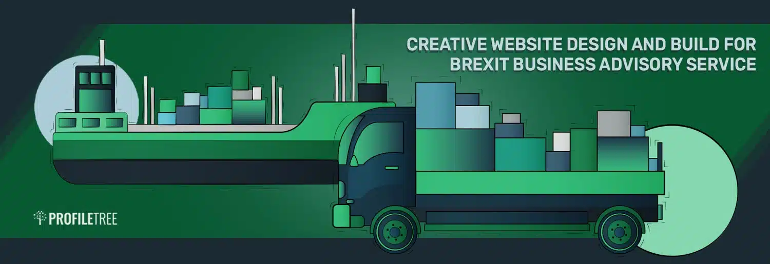 Creative Website Design and Build for Brexit Business Advisory Service