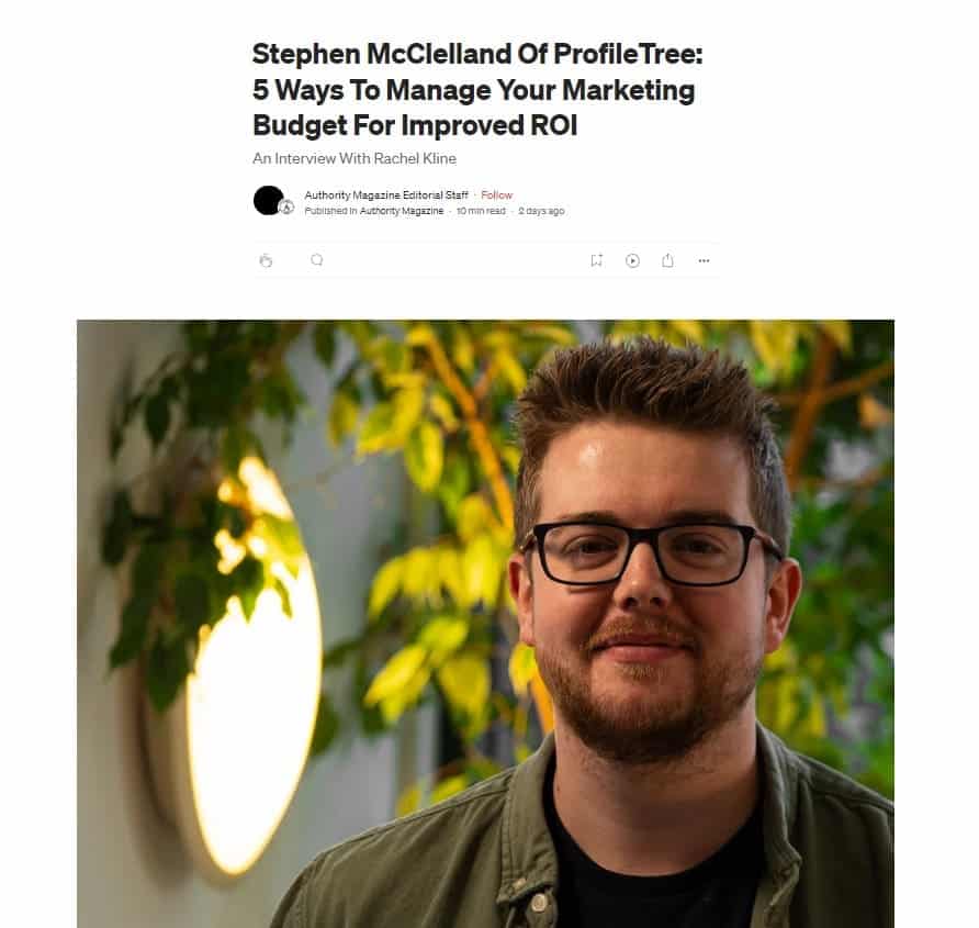 Digital Marketing Specialist - Stephen