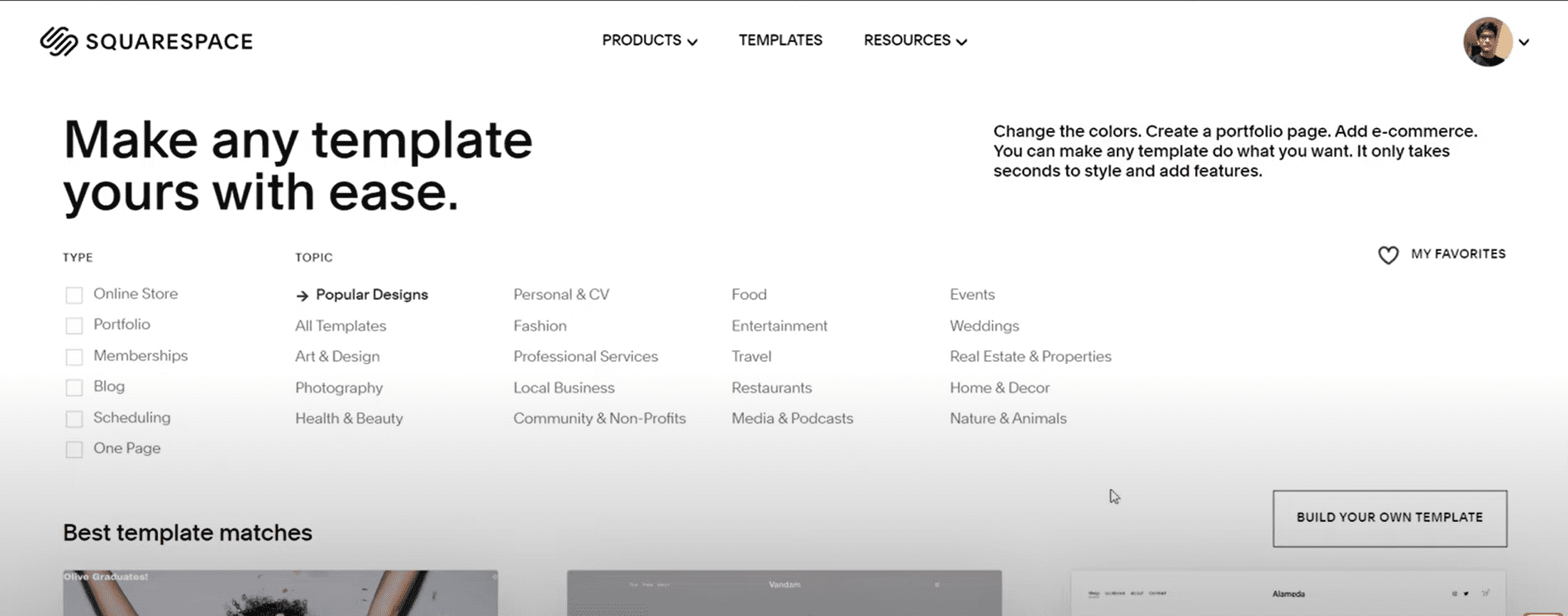 website builder