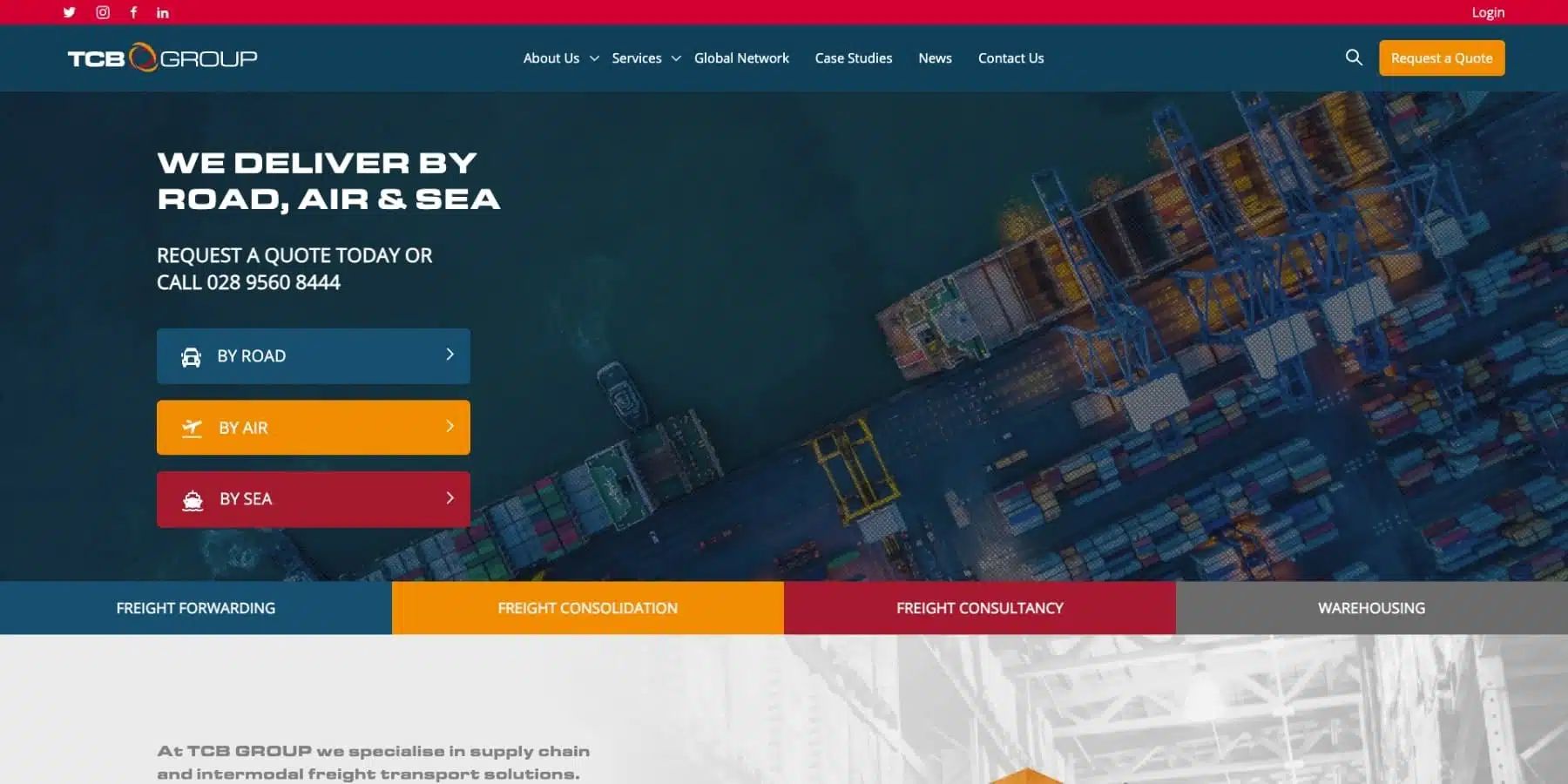 TCB Group - Homepage Hero