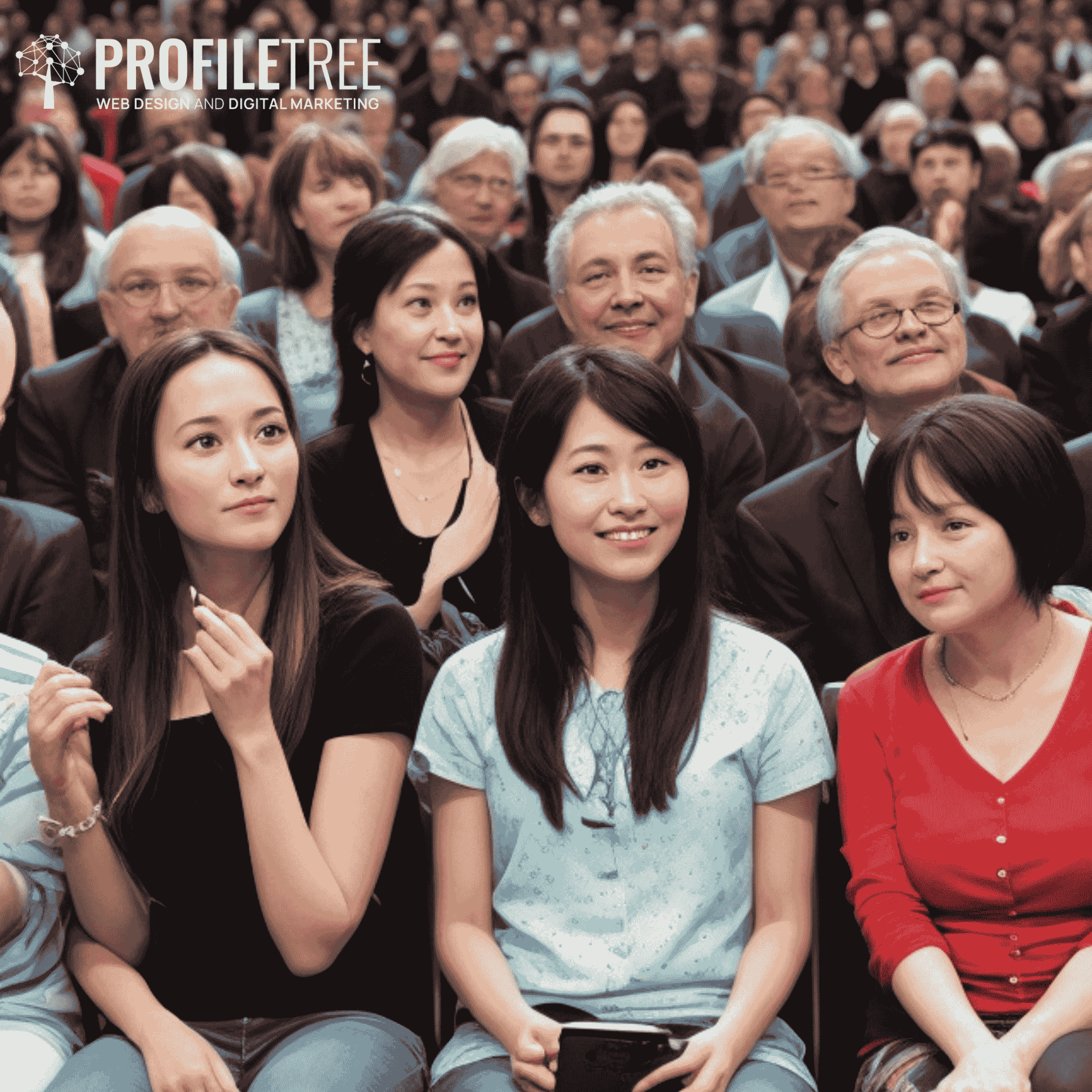 Picture of audience members - understanding audience helps to drive instagram engagement - Social media strategy