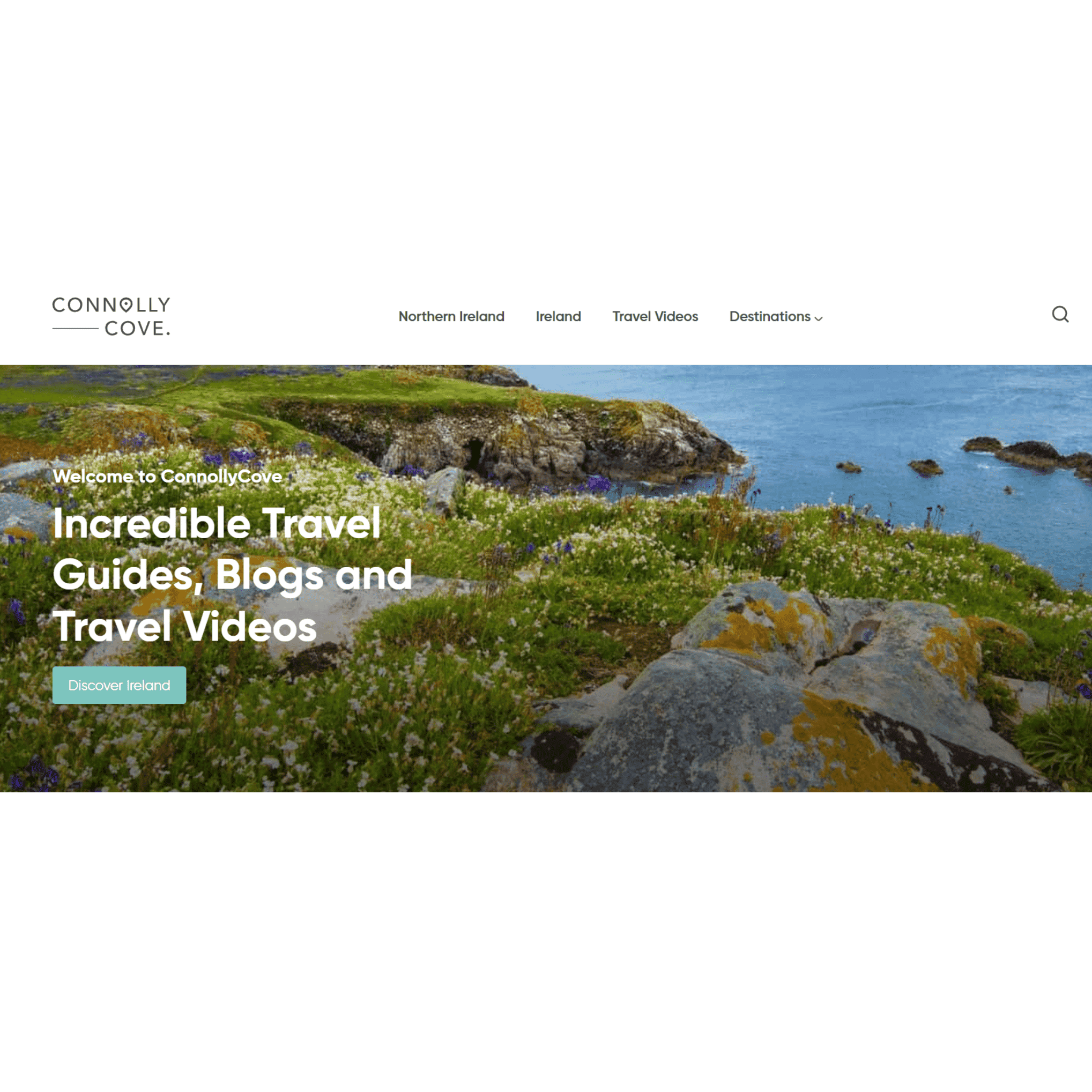 ConnollyCove website banner