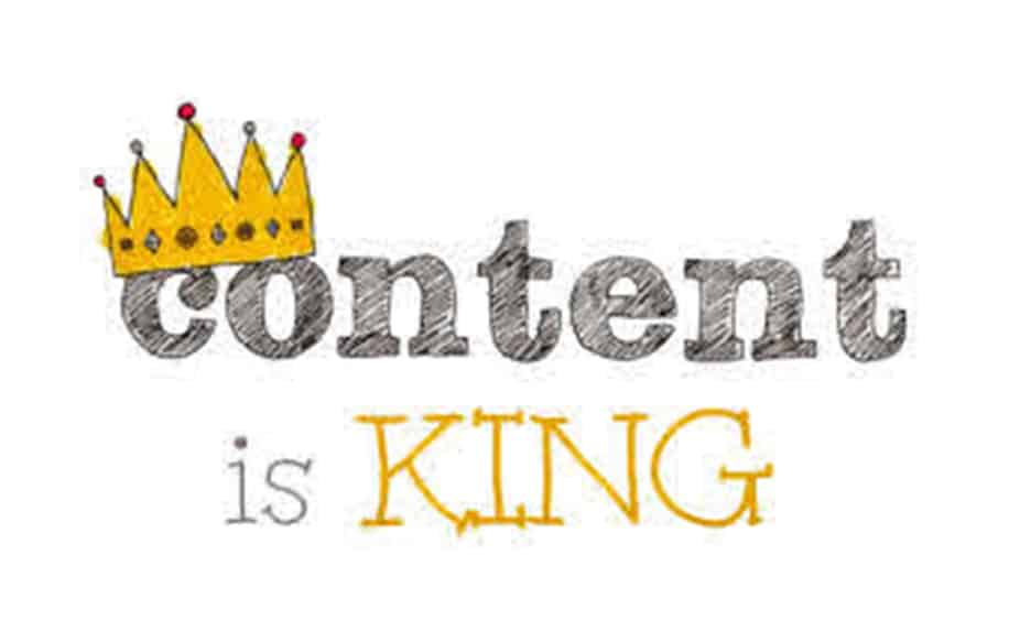 Content is king graphic