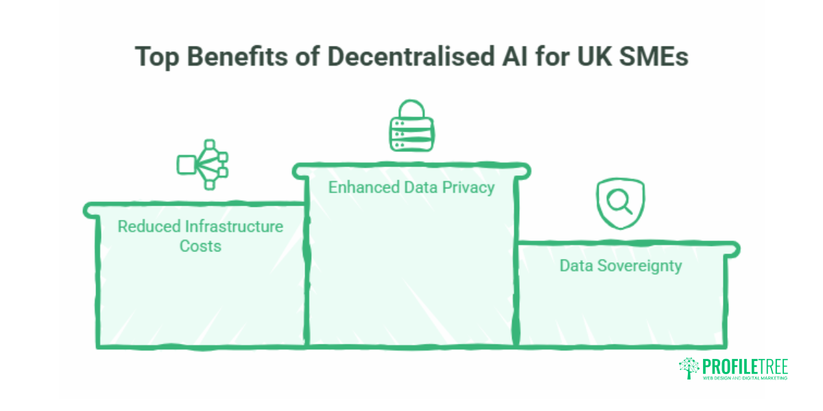 Decentralised AI for Small Business: Data and Cost Control