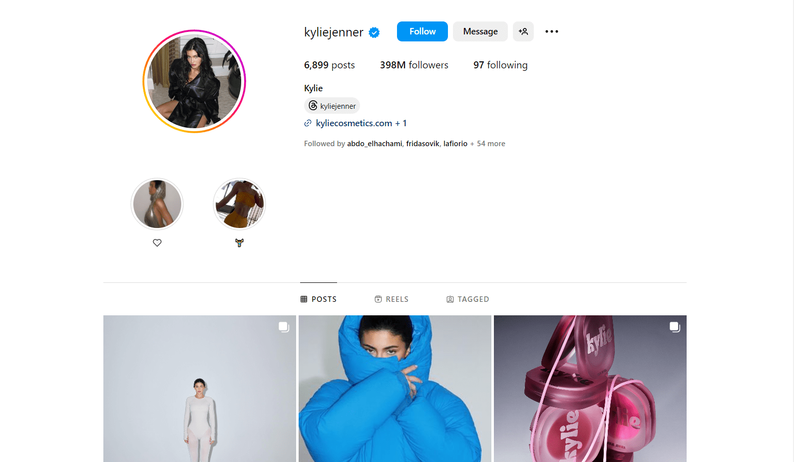 Who has the most-followers on instagram-top 10