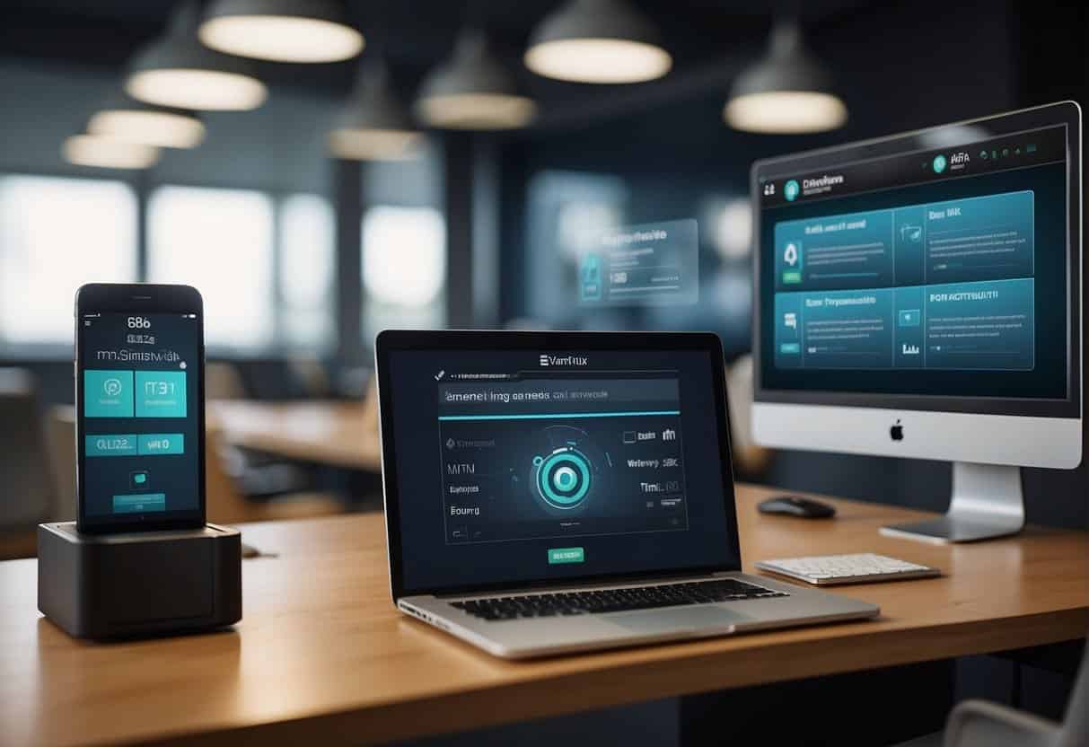 A bank website with easy navigation, relevant content, and quick load times. Clear call-to-action buttons and mobile responsiveness