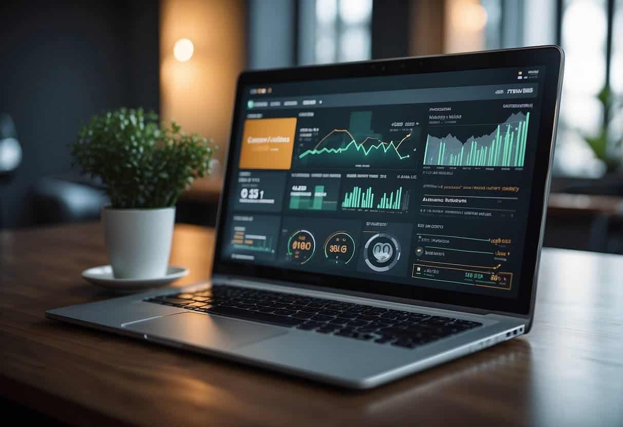 A computer screen displaying Matomo's user interface with privacy-focused analytics tools and a clean, modern design