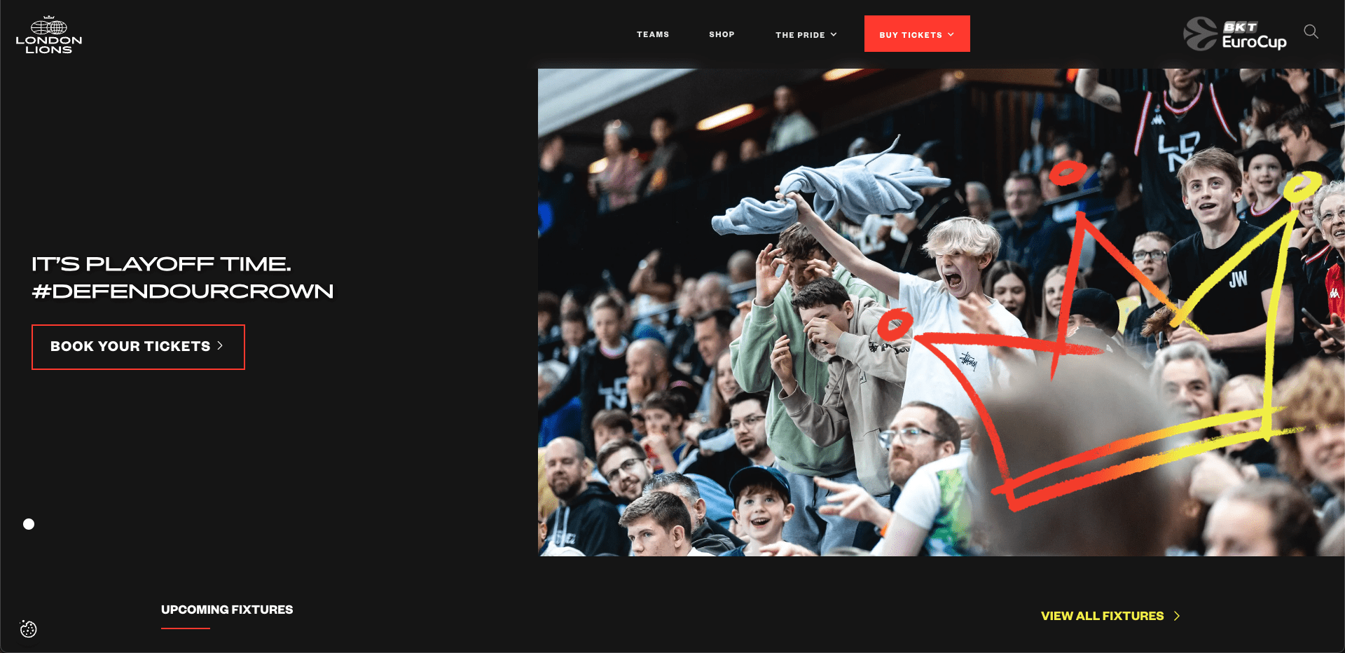 London Lions Webflow