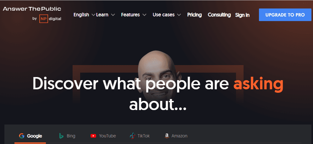 SEO Examples | Answer the Public