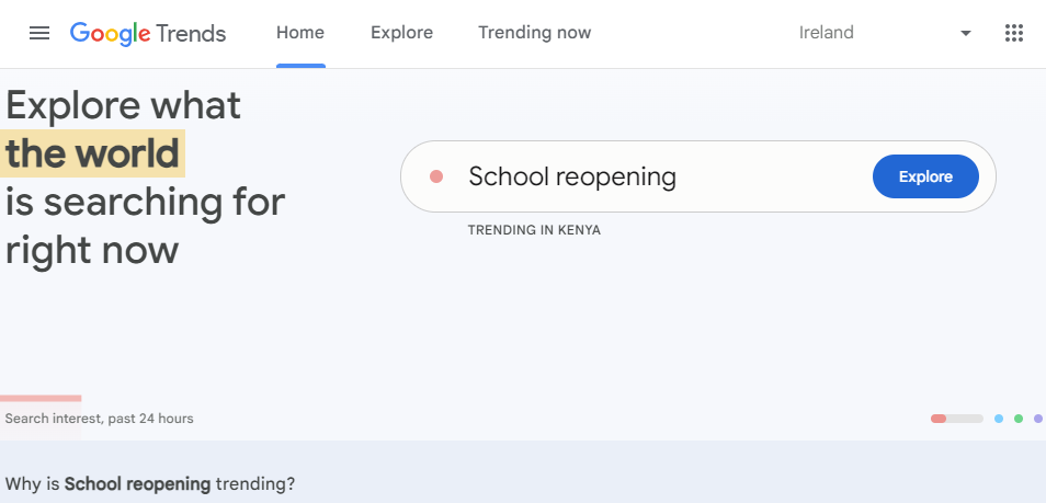 SEO Examples | Google Trends