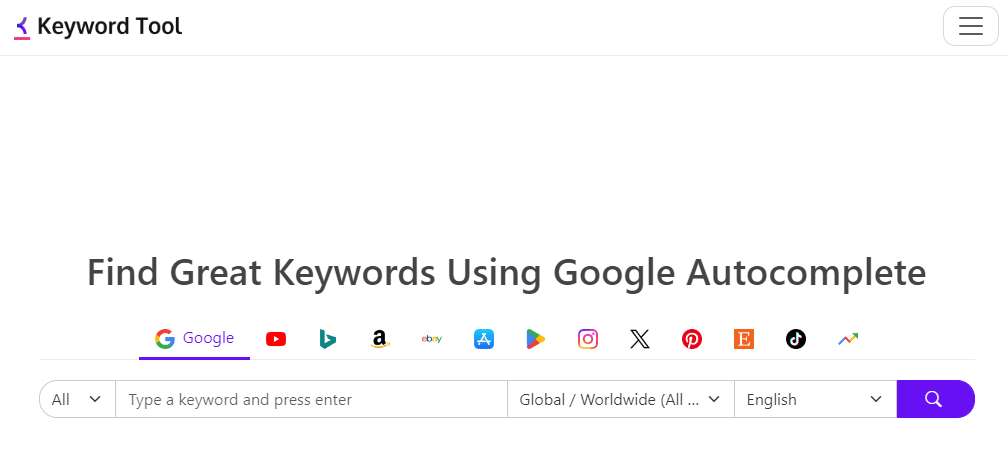 SEO Examples | keywordtool.io