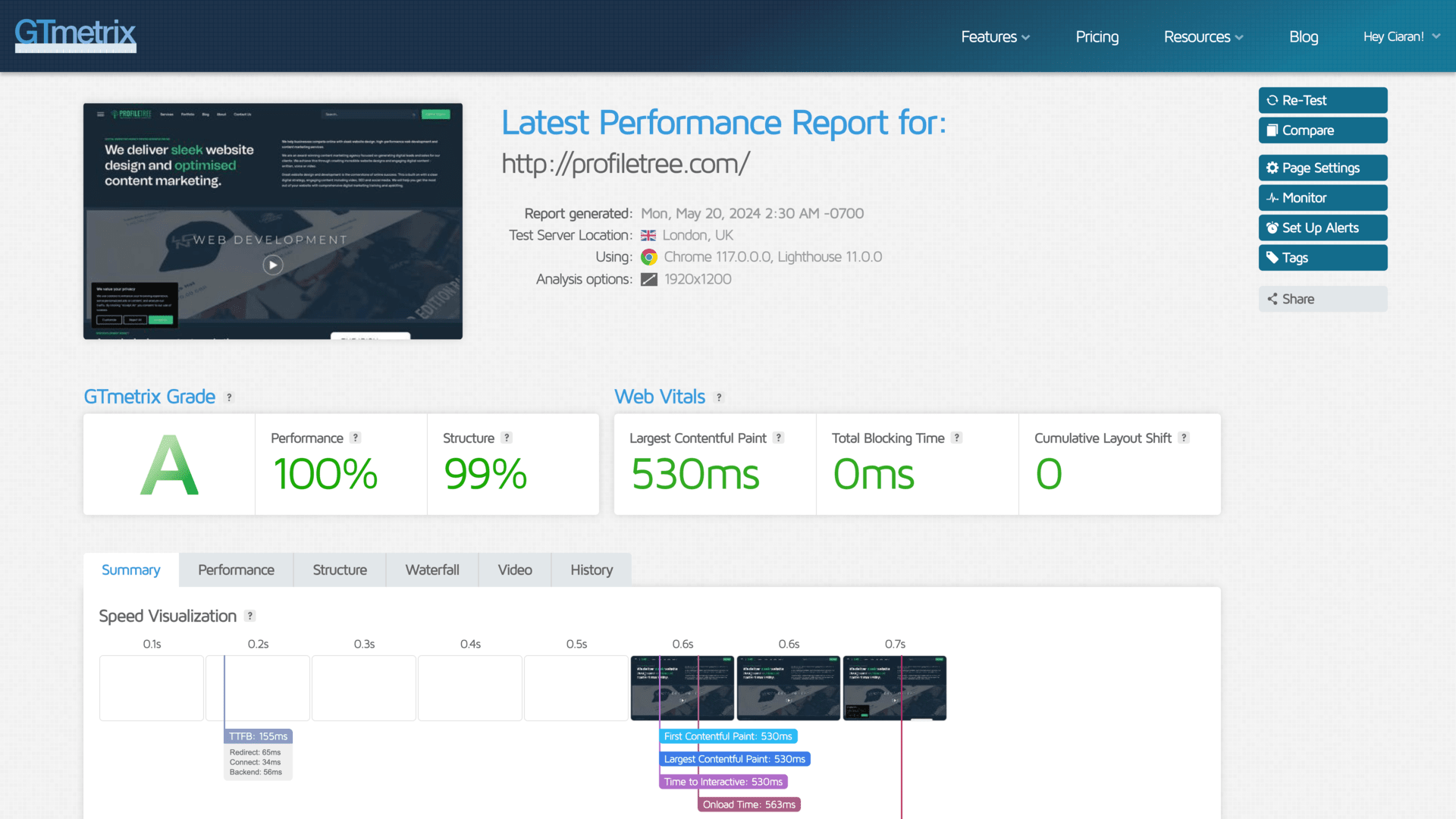 Technical web design