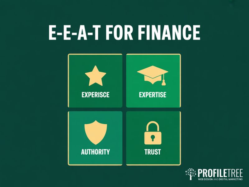 Building authoritativeness for Finance Websites using E-E-A-T and named author credentials