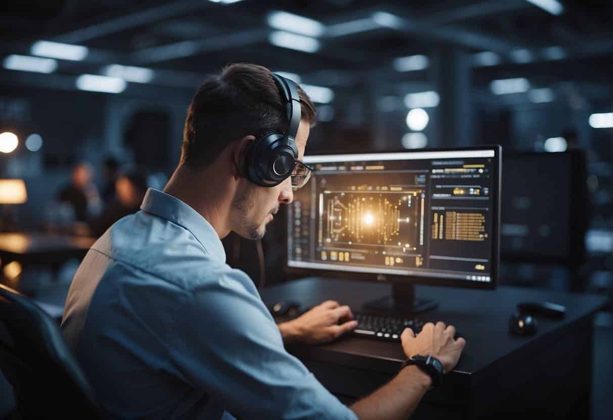 An AI system troubleshoots technical issues with FAQ documents