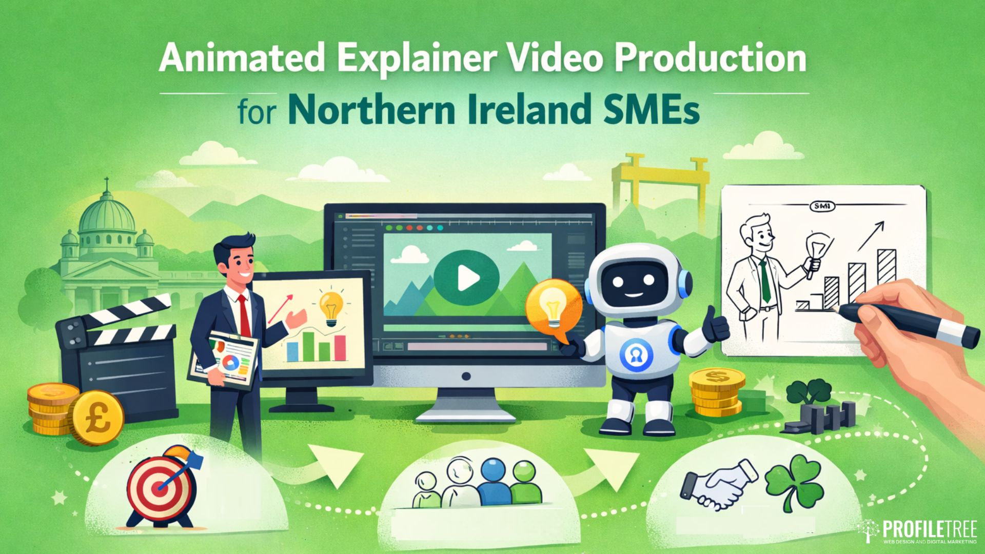 Animated Explainer Video Production for Northern Ireland SMEs