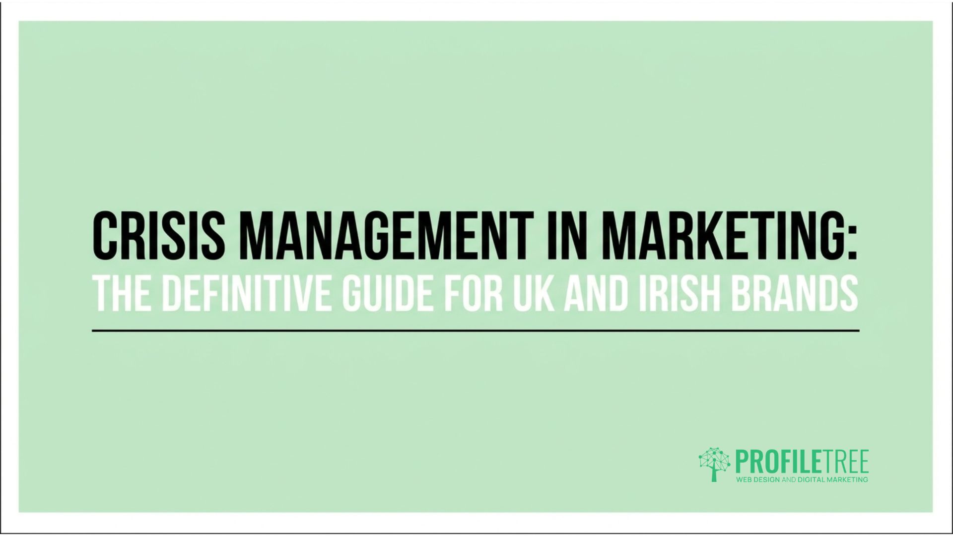 Crisis Management in Marketing
