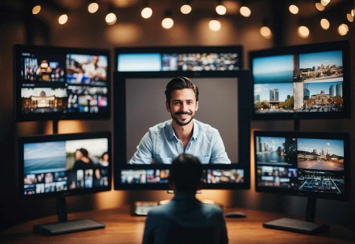 Influencers and local media interact with international content strategy