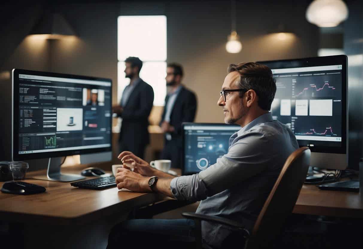 SMEs using social media tools to listen and engage. Data analysis and strategy implementation