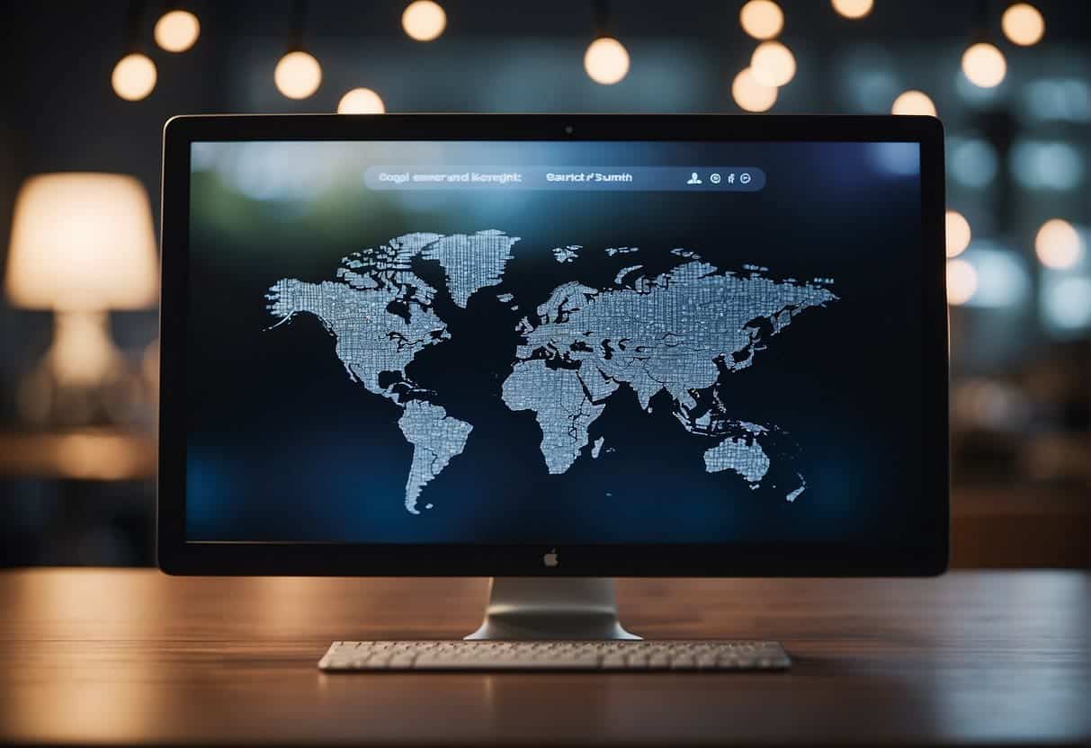 A computer screen displaying Google's search results with relevant and high-quality content highlighted