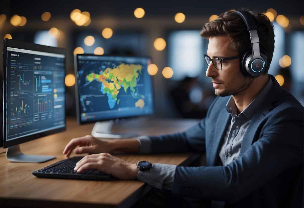 AI enhances student engagement in online learning. It analyzes data, adapts content, and provides personalized feedback